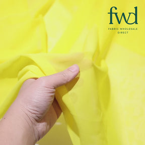 Cotton Voile Yellow Fabric Video|SV571479