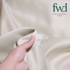 Matte Satin (Peau de Soie) Champagne Fabric Video|SV574471