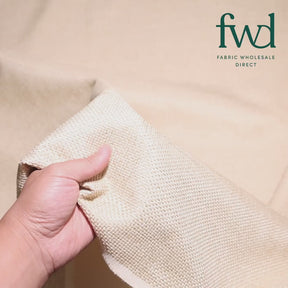 Plain Woven Inlay Upholstery Beige Fabric Video|SV580296