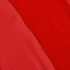 Stretch Velvet Fabric SV571498 Red Image A5