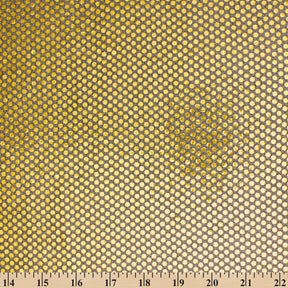 American Trans Knit Confetti Dot Sequins Fabric SV571592 Gold / Black 3