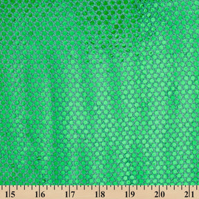 American Trans Knit Confetti Dot Sequins Fabric SV571591 Kelly Green / Kelly Green 3