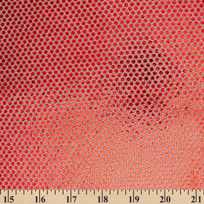 American Trans Knit Confetti Dot Sequins Fabric SV571590 Red / Red 3
