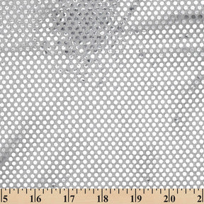American Trans Knit Confetti Dot Sequins Fabric SV571589 Silver / Silver 3