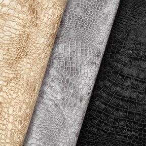 Crocodile Upholstery Velvet Fabric Group