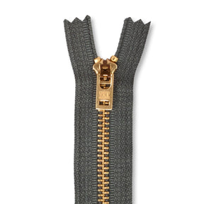 Ykk 5 Brass Closed End Jean Zipper SV578646 Slate Grey 1