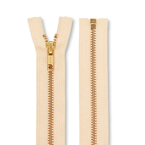 Ykk 5 Brass Separating Zipper SV578747 Cream 3