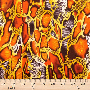African Print Ankara Dty Fabric SV577640 Orange 4