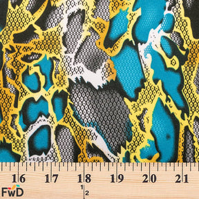African Print Ankara Dty Fabric SV577641 Turquoise 4
