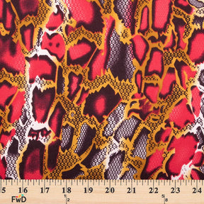 African Print Ankara Dty Fabric SV577642 Red 4