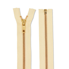 Ykk 5 Brass Separating Zipper SV578748 Fisherman White 3
