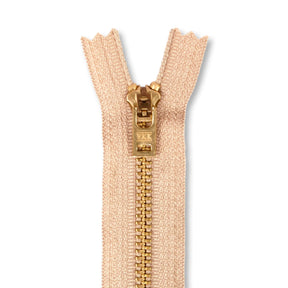 Ykk 5 Brass Closed End Jean Zipper SV578643 Ecru Beige 1