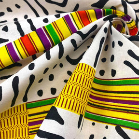 Kente African Print 19009 9 Fabric SV577360 2