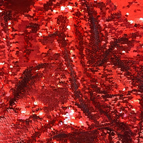 All Over Sequins Mermaid Scale On Stretch Mesh Rod Pocket Curtains  1