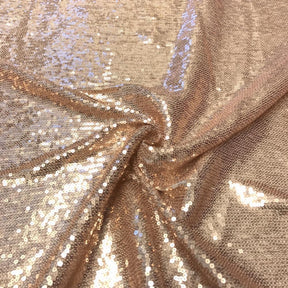 All Over Micro Sequins Starlight On Stretch Mesh Rod Pocket Curtains  1