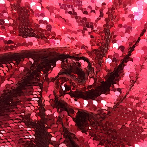All Over Sequins Mermaid Scale On Stretch Mesh Rod Pocket Curtains  1