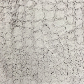 Reptile Grey Faux Fur Fabric SV573452 1