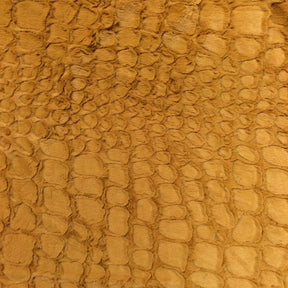 Reptile Gold Faux Fur Fabric SV573451 1