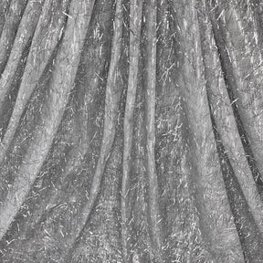 Metallic Eyelash Lame Fabric SV574636 Silver 1