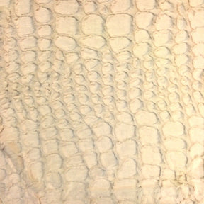 Reptile Ivory Faux Fur Fabric SV573453 1