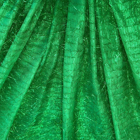 Metallic Eyelash Lame Fabric SV574643 Kelly Green 1