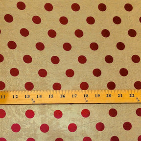 Burgundy Velvet Jacquard Fabric 20065 SV570442 2