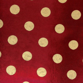 Burgundy Velvet Jacquard Fabric 20065 SV570442 4