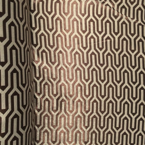 Brown Velvet Jacquard Fabric 9162 SV570441 1