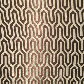 Brown Velvet Jacquard Fabric 9162 SV570441 2