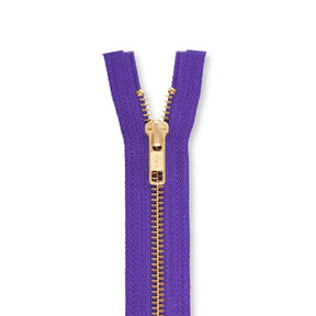 Ykk 5 Brass Separating Zipper SV578753 Royal Purple 1