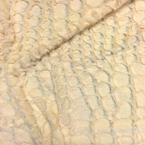 Reptile Ivory Faux Fur Fabric SV573453 2