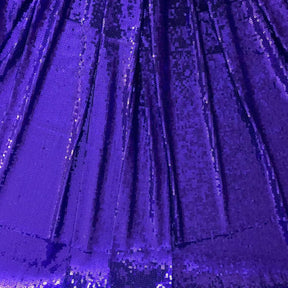 All Over Micro Sequins Starlight On Stretch Mesh Fabric