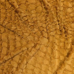 Reptile Gold Faux Fur Fabric SV573451 2