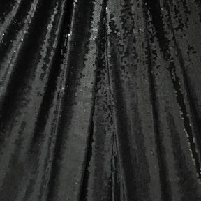 All Over Micro Sequins Starlight On Stretch Mesh Fabric