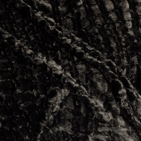 Reptile Black Faux Fur Fabric SV573449 2