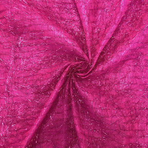 Metallic Eyelash Lame Fabric SV574641 Fuchsia 2