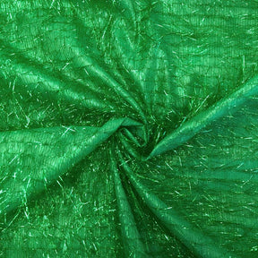 Metallic Eyelash Lame Fabric SV574643 Kelly Green 2