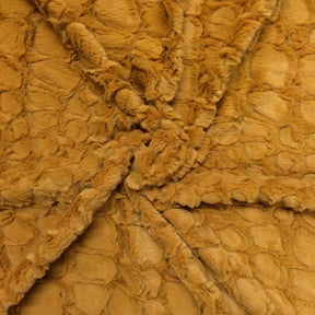 Reptile Gold Faux Fur Fabric SV573451 3