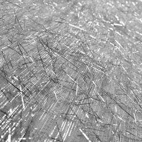 Metallic Eyelash Lame Fabric SV574636 Silver 3