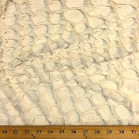 Reptile Ivory Faux Fur Fabric SV573453 4