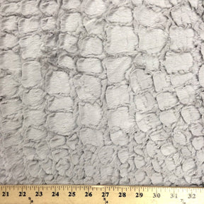 Reptile Grey Faux Fur Fabric SV573452 3