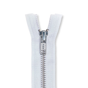 Ykk 5 Aluminum Separating Zipper SV578783 Bright White 1