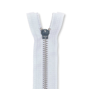Ykk 5 Aluminum Separating Zipper SV578783 Bright White 2