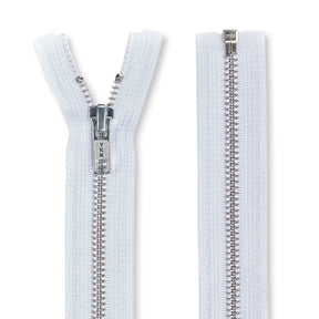Ykk 5 Aluminum Separating Zipper SV578783 Bright White 3