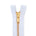 Ykk 5 Brass Separating Zipper SV578745 Bright White 1