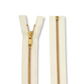 Ykk 5 Brass Separating Zipper SV578746 Ivory 3