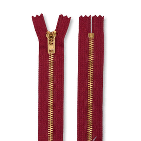 Ykk 5 Brass Closed End Jean Zipper SV578641 Bordeaux 3