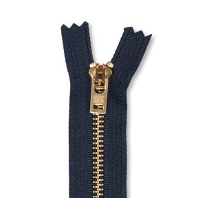 Ykk 5 Brass Closed End Jean Zipper SV578645 Navy 1