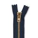 Ykk 5 Brass Closed End Jean Zipper SV578645 Navy 1