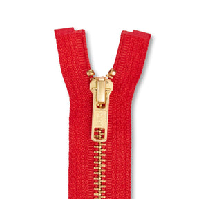 Ykk 5 Brass Separating Zipper SV578754 Atom Red 1